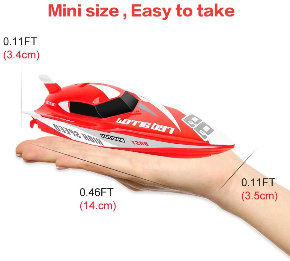 Zoom Zoom Fun! Mini RC Boat for Kids: Race, Play, and Splash! Awesome Gift, Endless Water Fun!